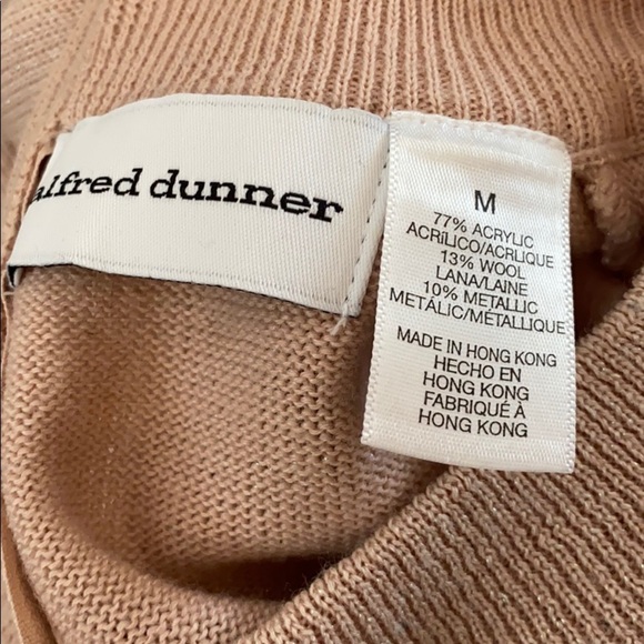 Alfred Dunner wool blend beaded sweater M pink - Picture 3 of 3